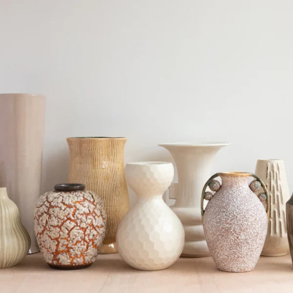 Matte Ceramic Vase Duo — Home & Kitchen at Peasley Store