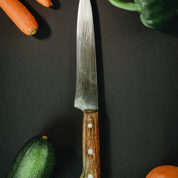 Santoku Knife with Sheath — Home & Kitchen at Peasley Store